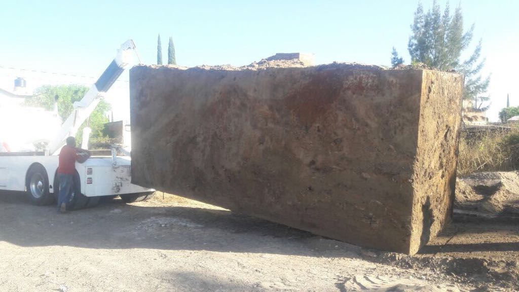 Aseguran tanque con combustible robado en Guanajuato
