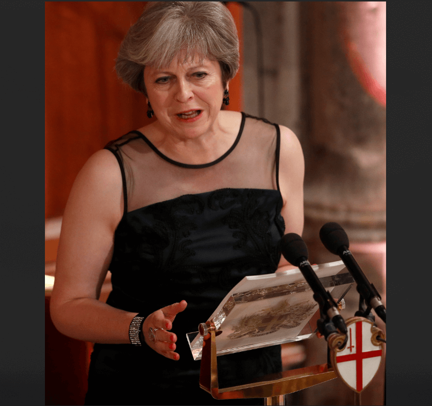 Theresa May, primera ministra británica. (Reuters)