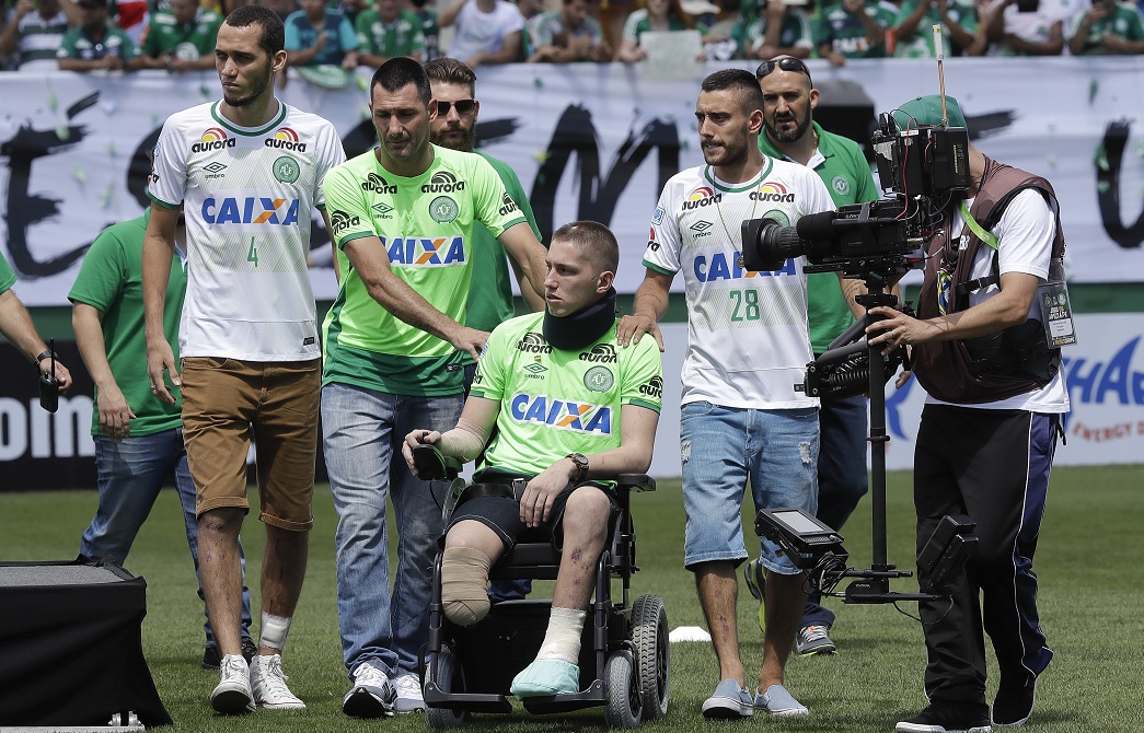 A año tragedia equipo futbol brasileño Chapecoense