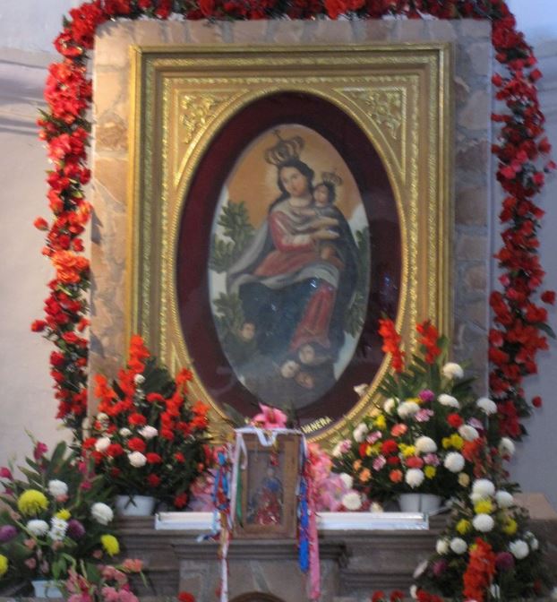 Realizan celebración de aparición de la Virgen de la Balvanera en Sonora
