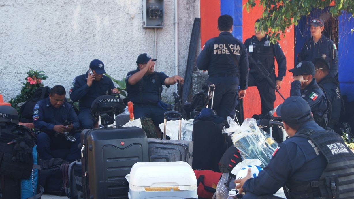 falta pago desalojan Policía Federal hotel Michoacán