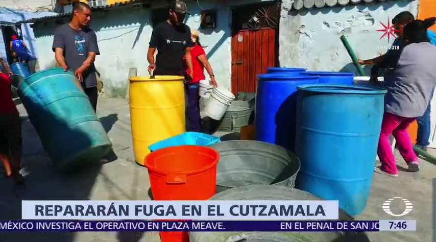 11 municipios del Edomex no tendrán agua por falla en Sistema Cutzamala