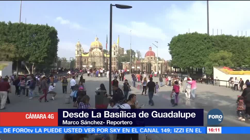 Miles de peregrinos comienzan a arribar a la Basílica de Guadalupe