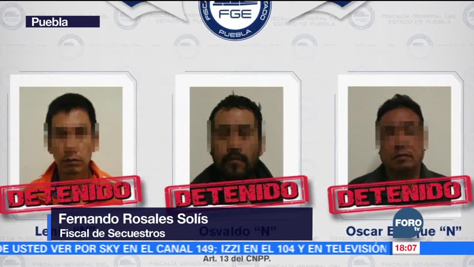 Rescatan a dos españoles secuestrados en Puebla