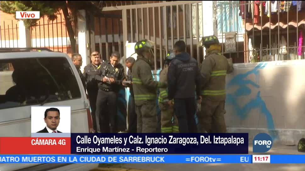 Mueren tres personas por inhalación de gas en Iztapalapa