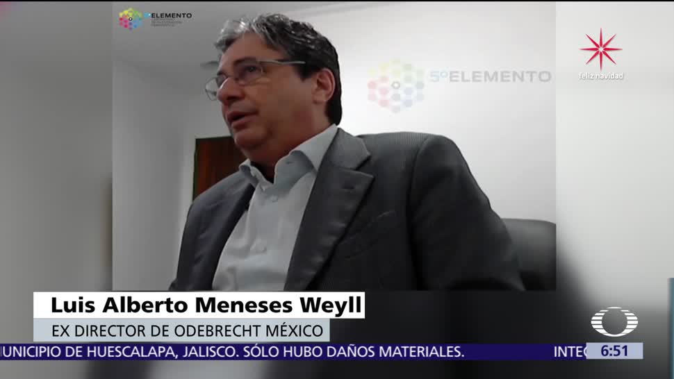 Se difunde video con testimonio del exdirector de Odebrecht México