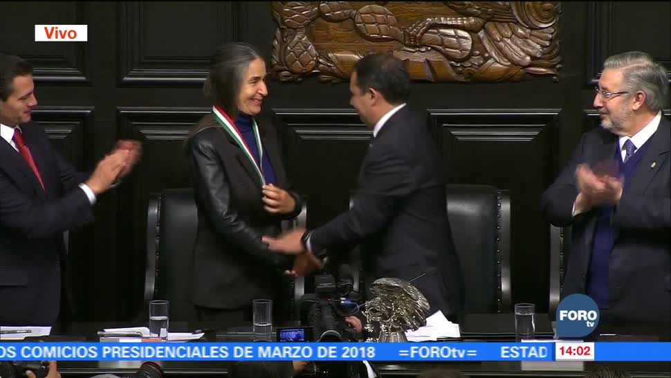Senado entrega en sesión solemne Medalla Belisario Domínguez