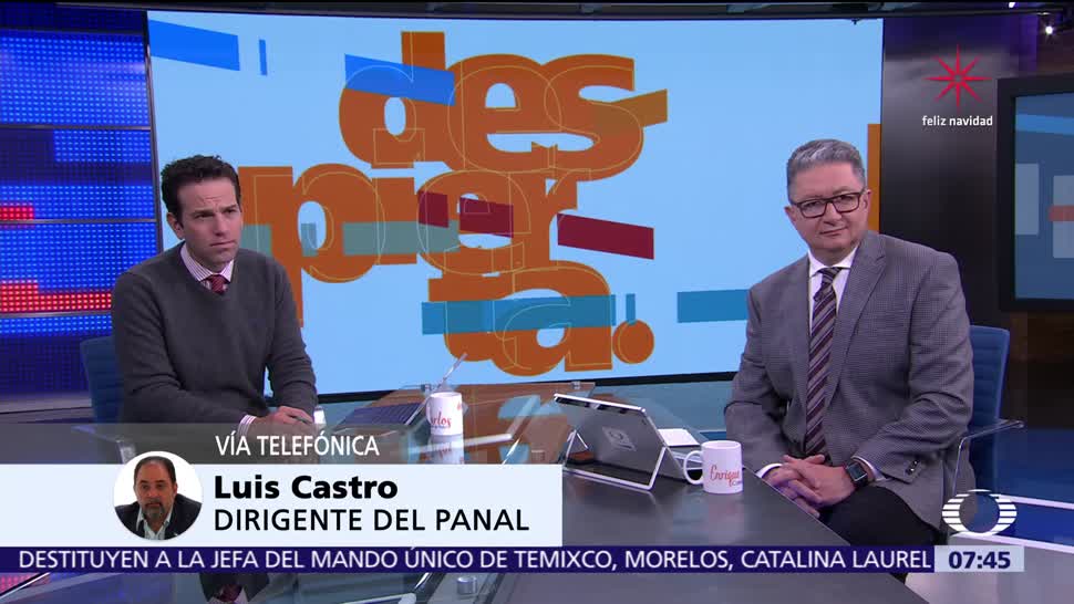 Luis Castro habla en Despierta de posible alianza entre Panal y PRI