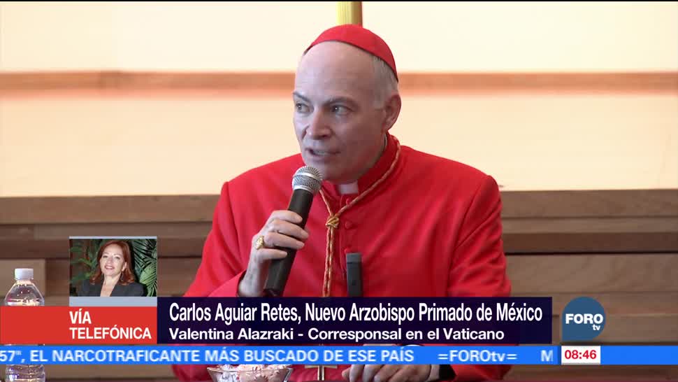 Carlos Aguiar Retes, nuevo arzobispo primado de México