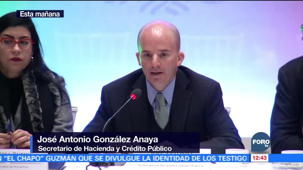 José Antonio González Anaya afirma que Hacienda cumplirá con sus proyecciones