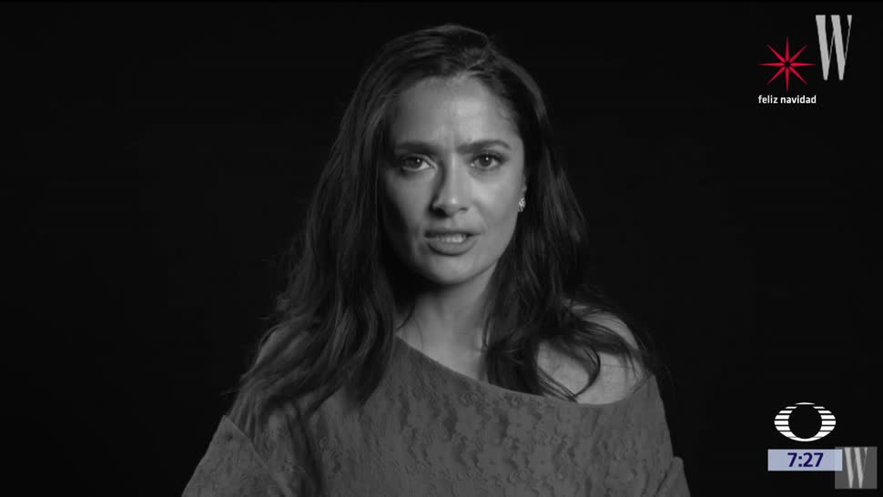 Salma Hayek es une a campaña de Hollywood contra acoso sexual
