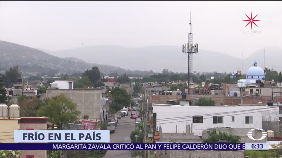 Zacatecas rompe récord de temperaturas bajas