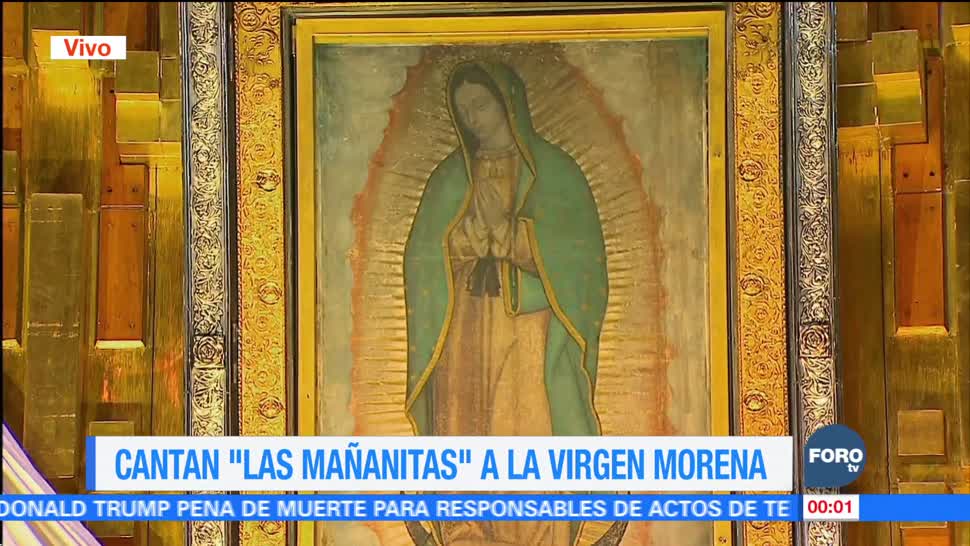 Mañanitas a la Virgen de Guadalupe