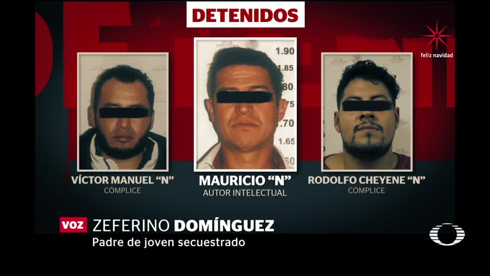 Detienen a 3 secuestradores de joven en Naucalpan