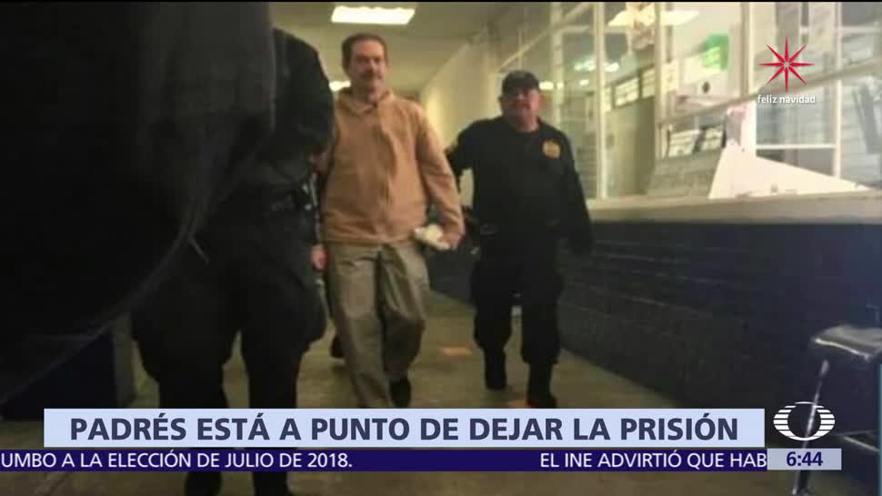 Guillermo Padrés está a punto de salir de la cárcel