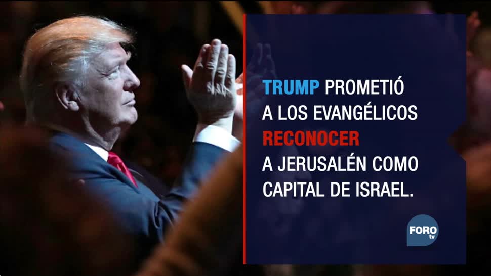 El poder evangélico tras la decisión de Trump sobre Jerusalén