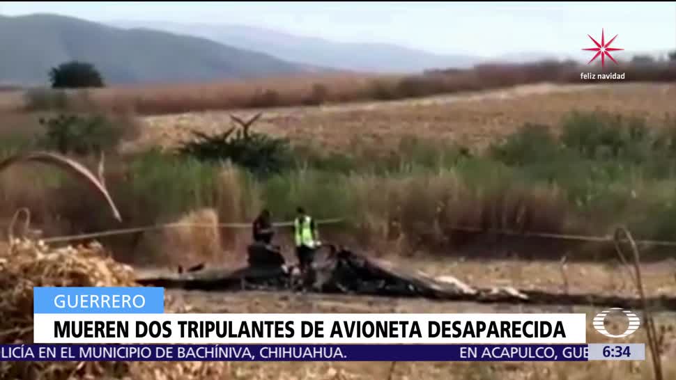 Encuentran en Iguala los restos de la avioneta desaparecida el pasado viernes