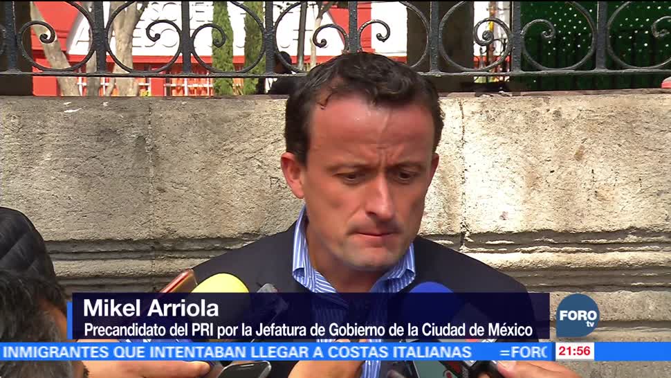 Mikel Arriola asiste a informe delegacional en Magdalena Contreras