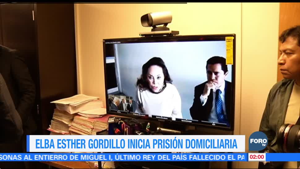 Elba Esther Gordillo inicia prisión domiciliaria