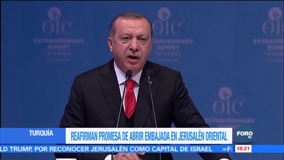 Turquía planea abrir una embajada en Jerusalén