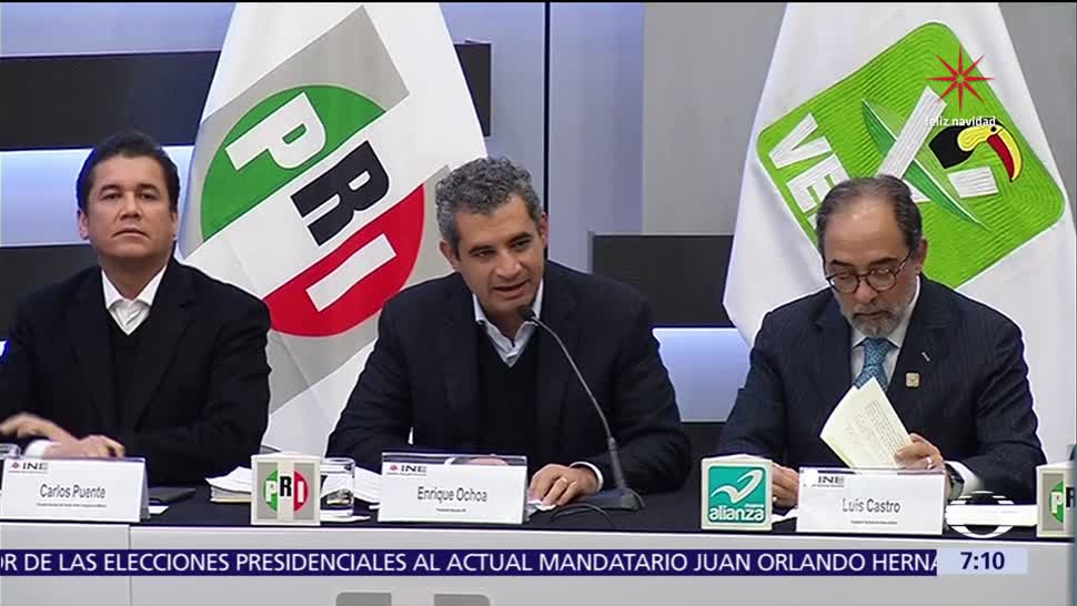 Partido Verde y Nueva Alianza registran solicitud de coalición ante el INE