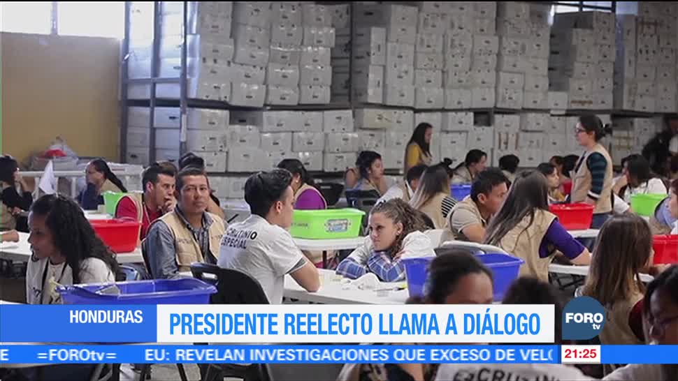 Presidente hondureño pide diálogo con la oposición para superar crisis política