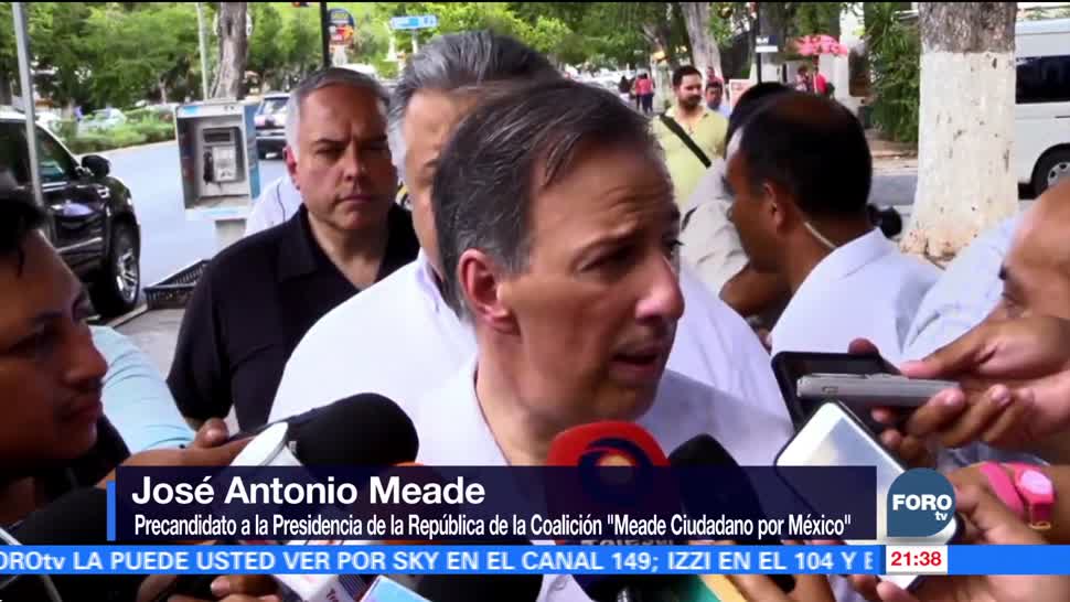 José Antonio Meade visita el estado de Yucatán