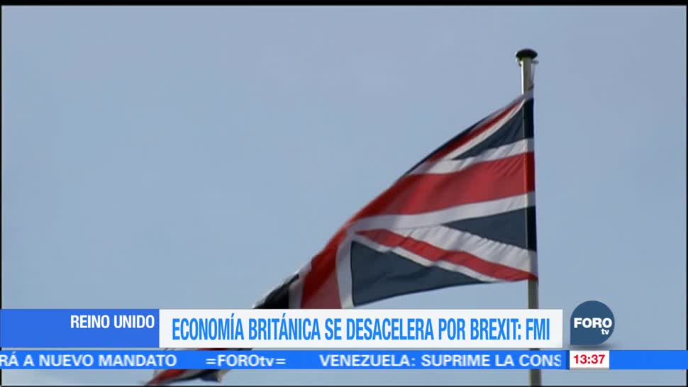 Actividad económica británica es decepcionante por efecto del Brexit: Christine Lagarde