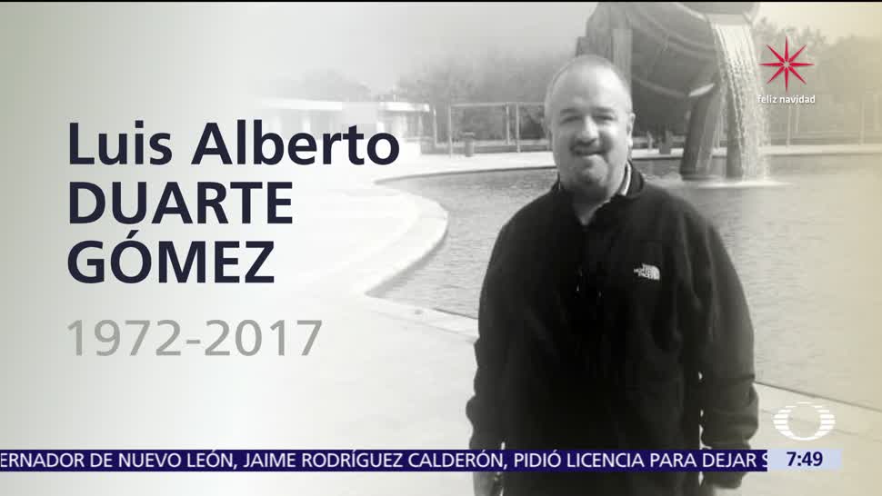 Despierta expresa condolencias a la familia de Luis Alberto Duarte Gómez