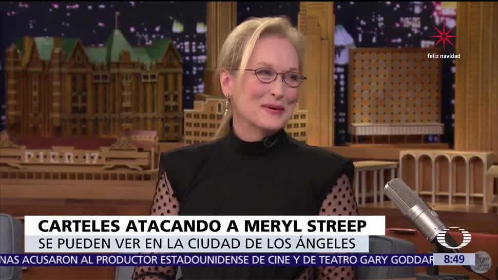 Acusan a Meryl Streep de callar abusos cometidos por Harvey Wenstein