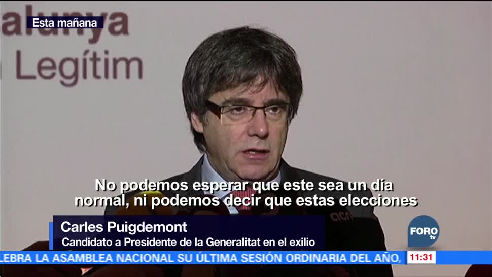 Catalanes votan para elegir al presidente de la Generalitat