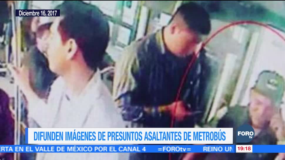 PGJCDMX obtiene imágenes de presuntos ladrones del Metrobús