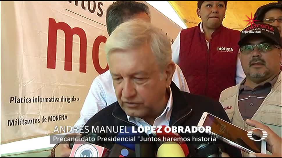 AMLO recorre Hidalgo en pre campaña