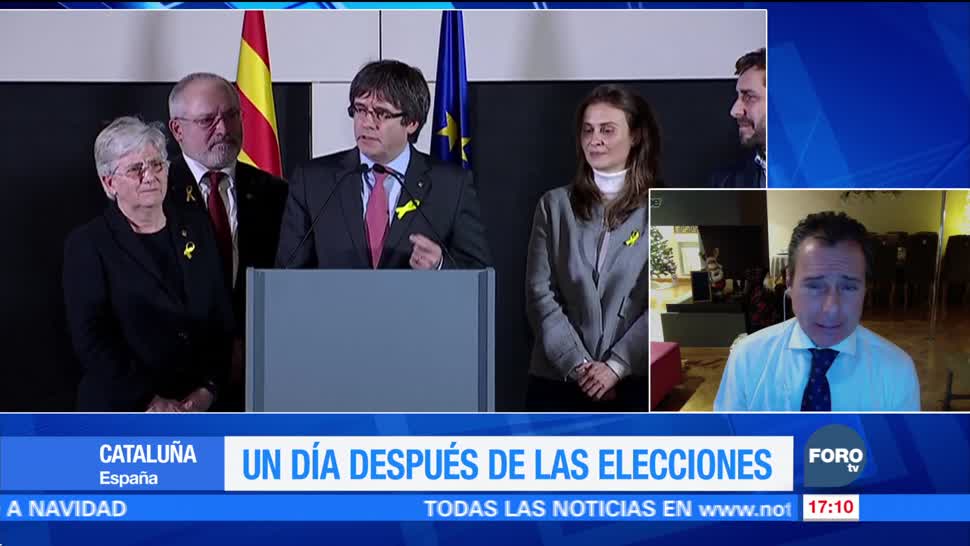 Un día después de las elecciones en Cataluña