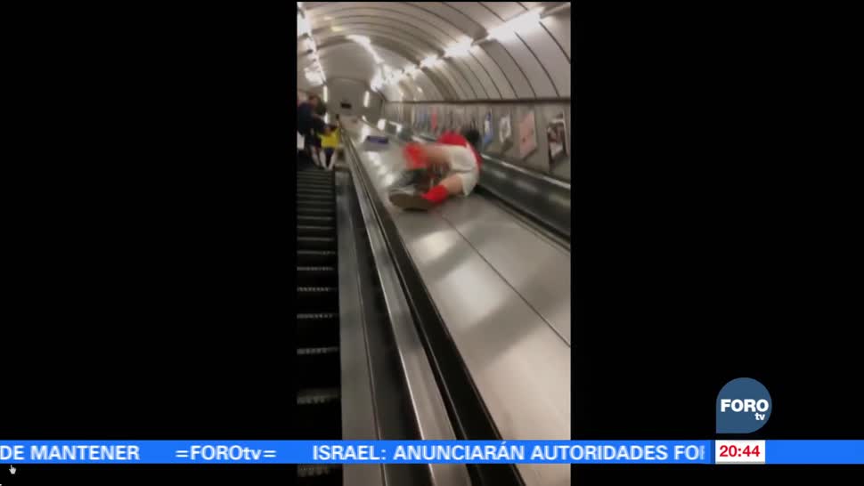 Joven ebrio paga cara su ‘travesura’ en Metro de Londres