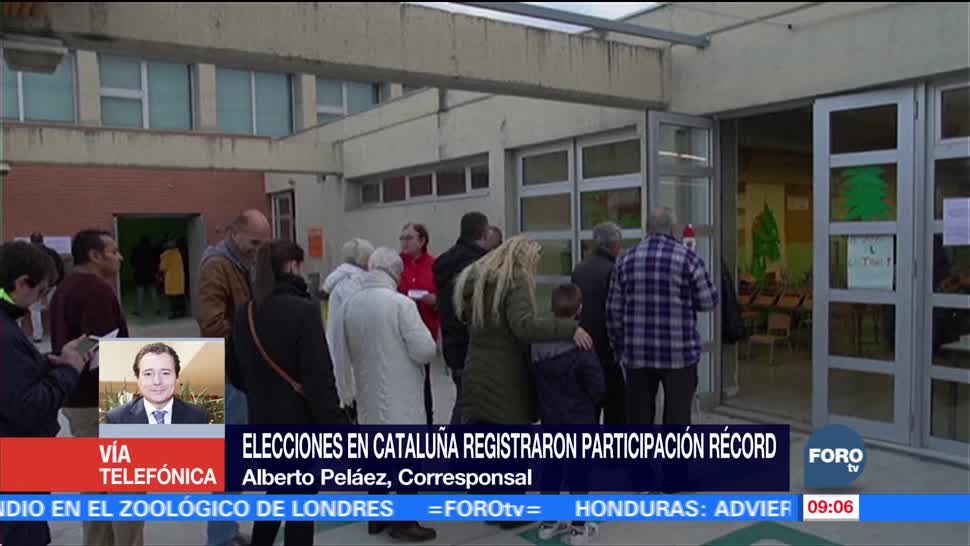 Récord en participación ciudadana en las elecciones en Cataluña