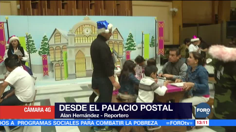Palacio Postal recibirá cartas para Santa y Los Reyes Magos