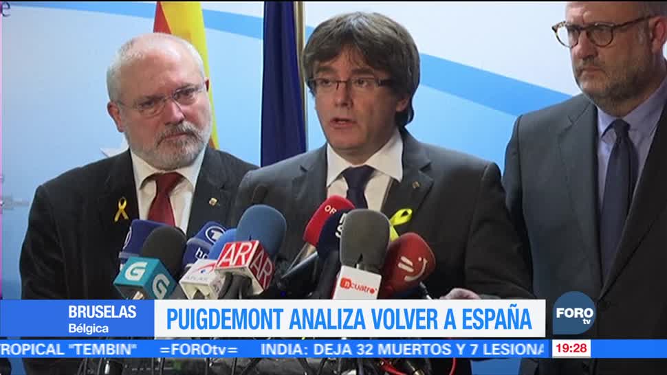 Carles Puigdemont pide volver a España