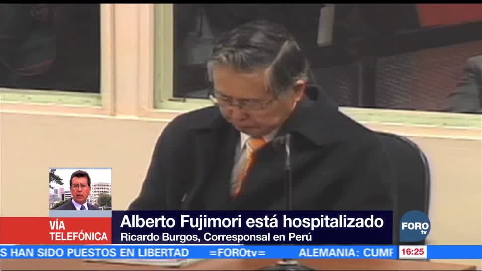 Salud de expresidente Alberto Fujimori mejora de manera paulatina
