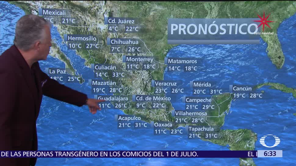 Despierta con Tiempo: Frío al norte, noreste, centro y oriente de México
