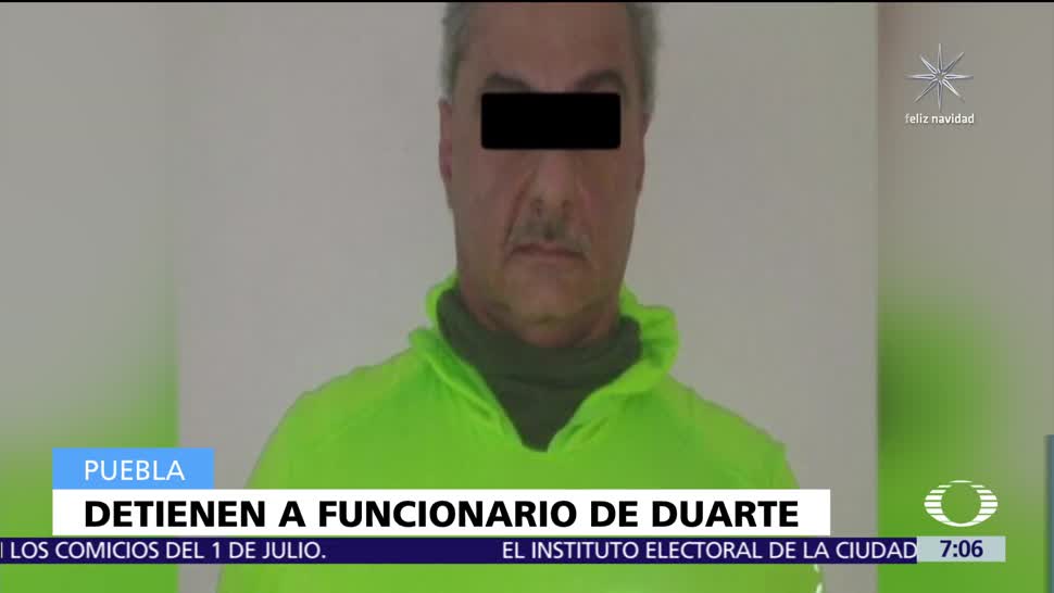 Detienen en Atlixco al exsecretario de Salud de Veracruz, Juan Antonio Nemi
