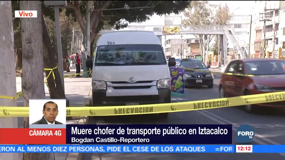 Muere chofer de transporte púbico en Iztacalco por falta de atención médica