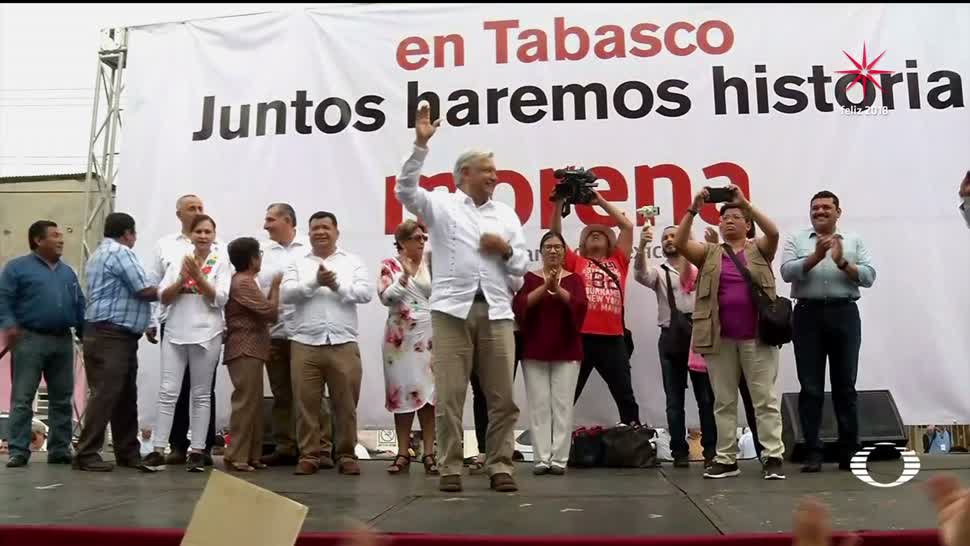 AMLO critica a los consejeros del INE en Tabasco