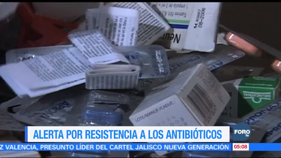 Emiten alerta por resistencia a los antibióticos
