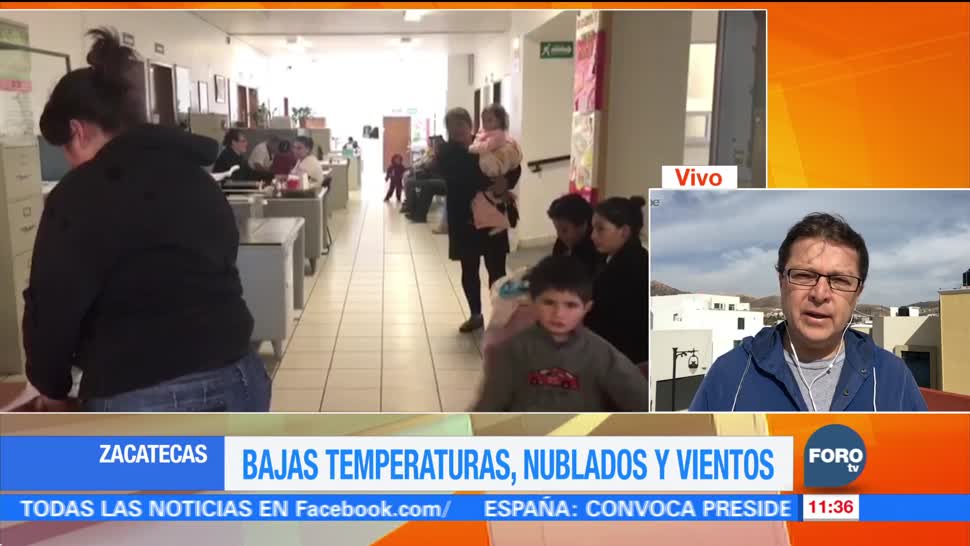 Zacatecas reporta un muerto por hipotermia ante los efectos del frente frío