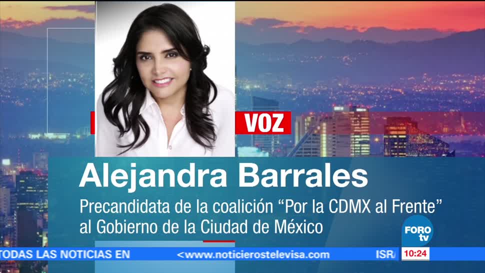 Alejandra Barrales reconoce interés por mejorar el transporte público en la CDMX