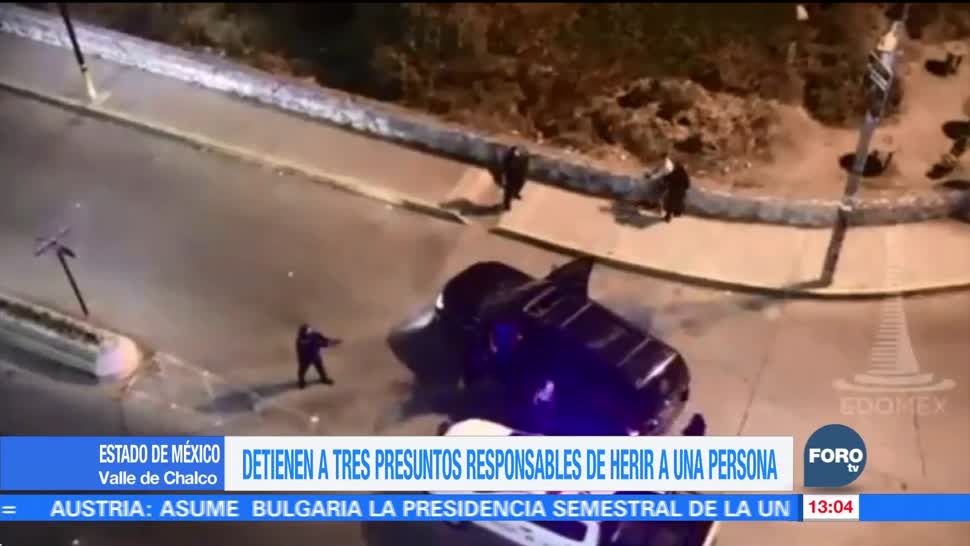 Detienen a tres por agresión de arma de fuego en Xochimilco