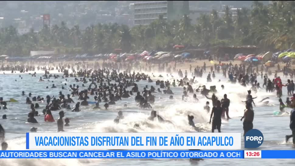 Acapulco registra 94% de ocupación en cuartos de hotel