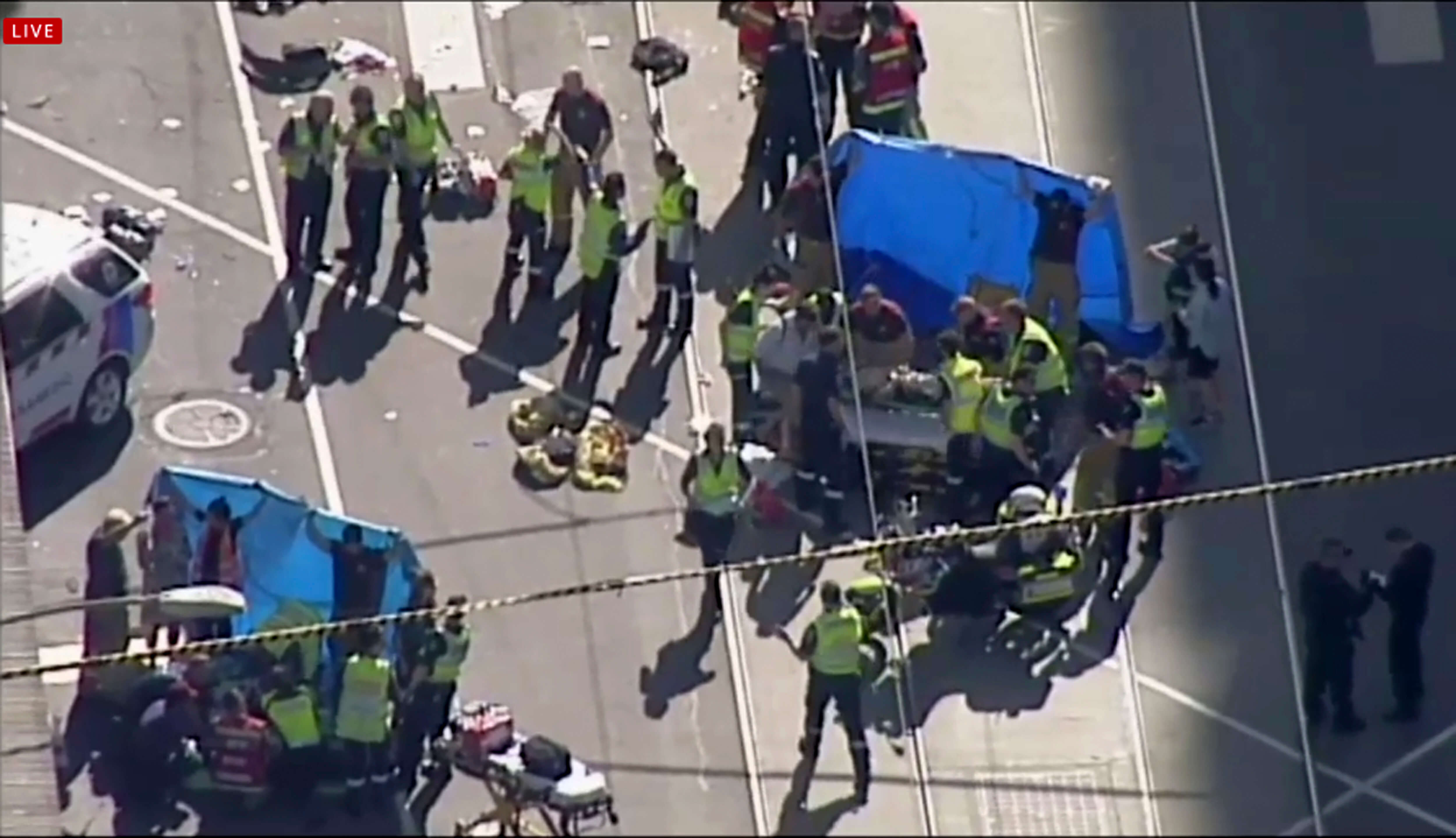 Sin evidencia de terrorismo en atropellamiento de Melbourne dice la Policía