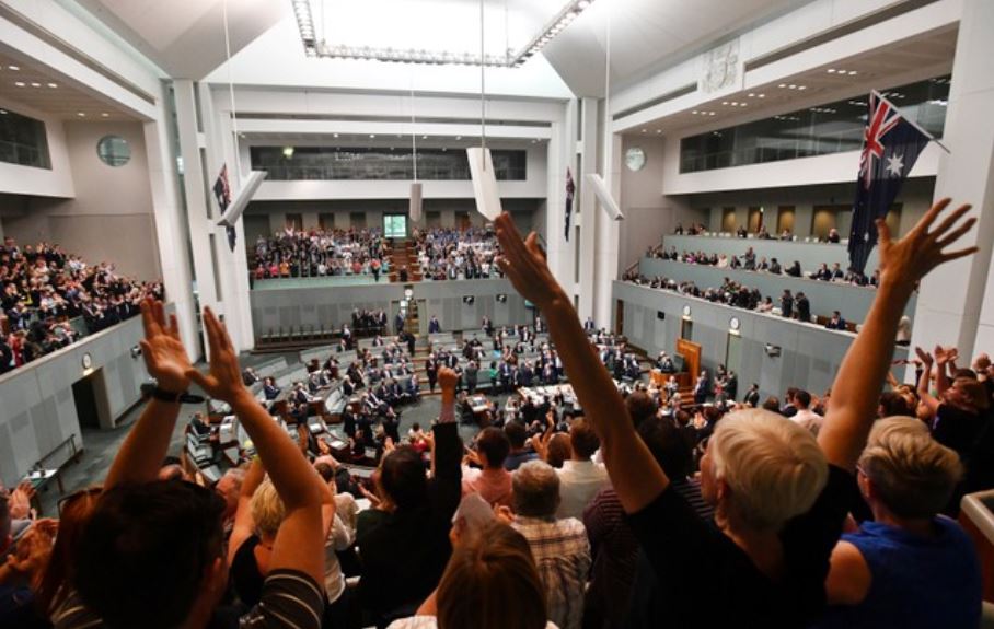 parlamento australiano aprueba proyecto ley bodas homosexuales